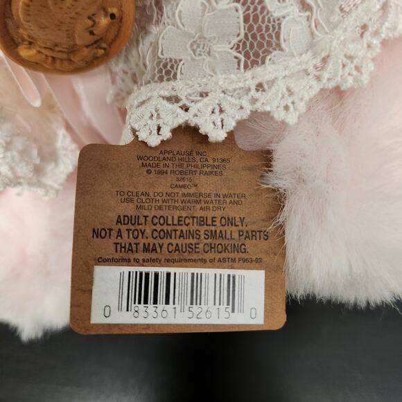 Vintage 1994 Robert Raikes Original "52615 Cameo" Wooden Face Doll w/ tags - Picture 12 of 12